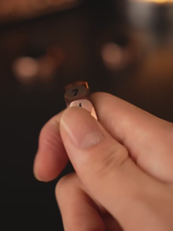 D12 Magnetic Decision Ring